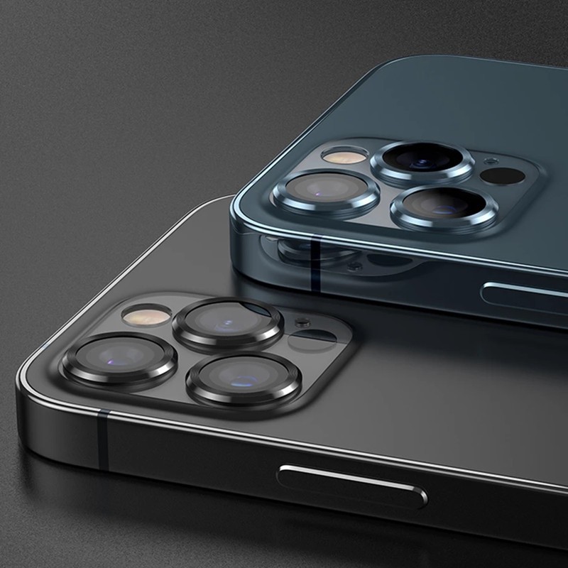 1 Khung Kim Loại Bảo Vệ camera Cho iphone 15 14 13 12 11 pro max 13 12