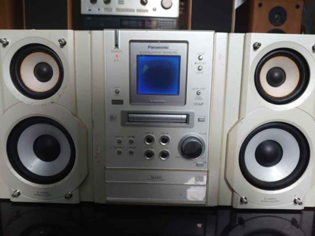 Dàn mini nhật bãi panasonic pm37md nguyên bản nghe aux