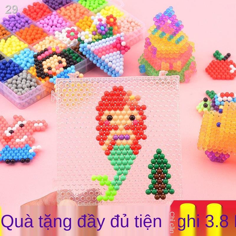 hạt thuật nước sương Làm bằng tay dính tự câu đố trò chơi trẻ em trai và gái