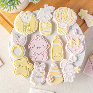 Bộ Khuôn Cắt Bánh Quy Tạo Hình Cô Gái Xinh Xắn