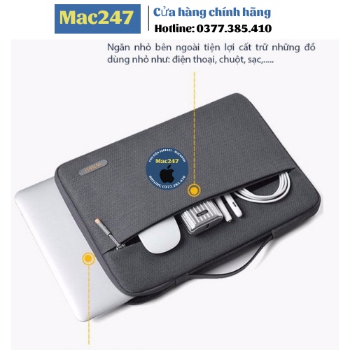 (Chính hãng) Túi chống sốc Macbook, iPad, Surface Pro chính hãng WiWU 2021/2022