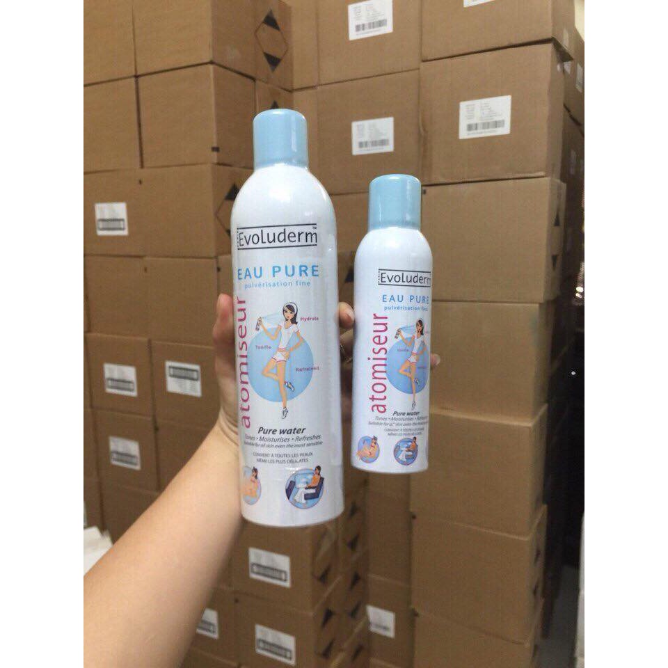 Xịt khoáng chai to 400ml giá 140k - chai nhỏ 150ml giá 85k