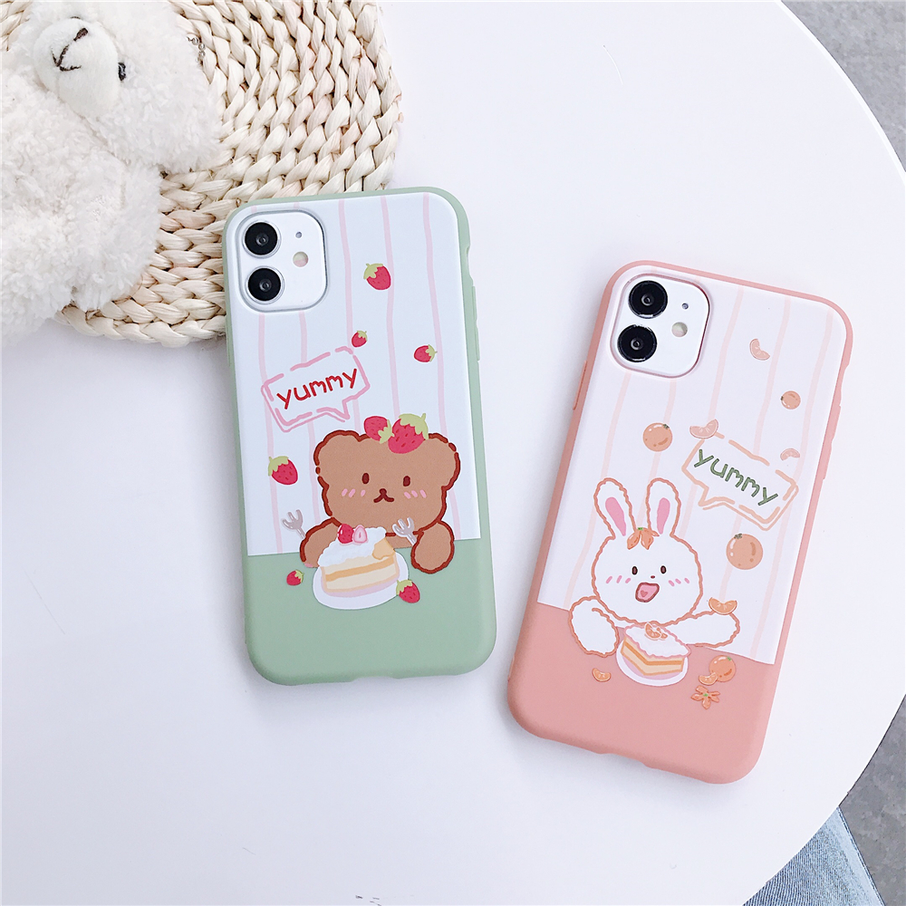 Ốp Lưng Điện Thoại Hình Gấu Đáng Yêu Cho Oppo A3S A57 A83 A39 A7X A9 A5 2020 F1S F9 Realme X Xt K1 K3 K5 Realme C1 X Xt | BigBuy360 - bigbuy360.vn