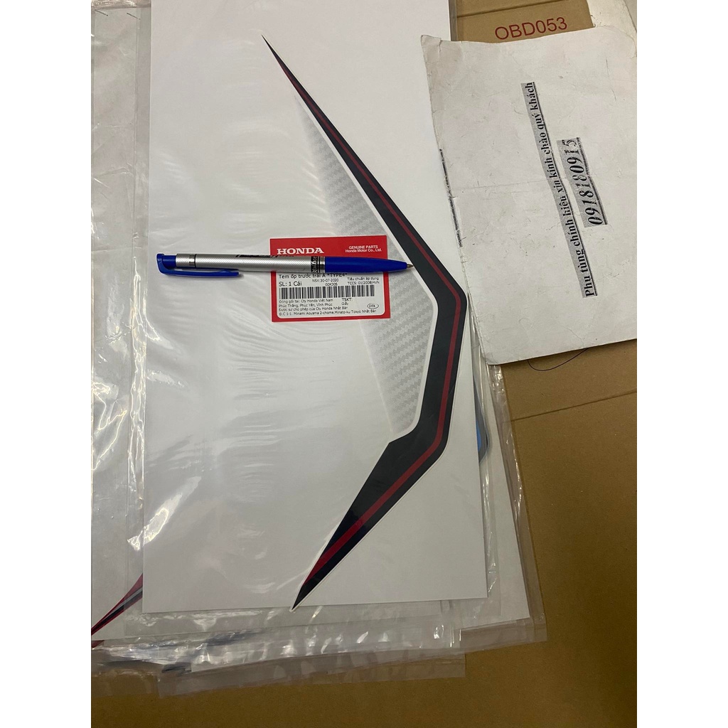 Tem ốp trước tem yếm ab 125  2020 tem yếm abl 2020 honda
