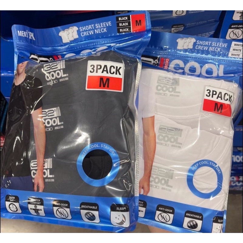 Set áo thun nam mùa hè 32DEGREE ICOOL