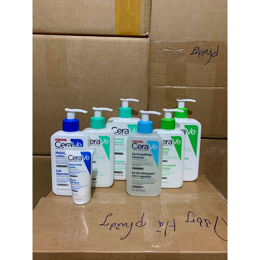 Sữa rửa mặt Cerave.