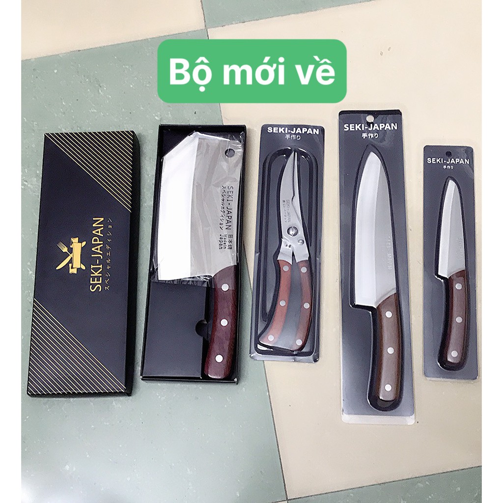 Dao chặt SEKI Nhật Bản chặt sắc bén đầm tay bền đẹp