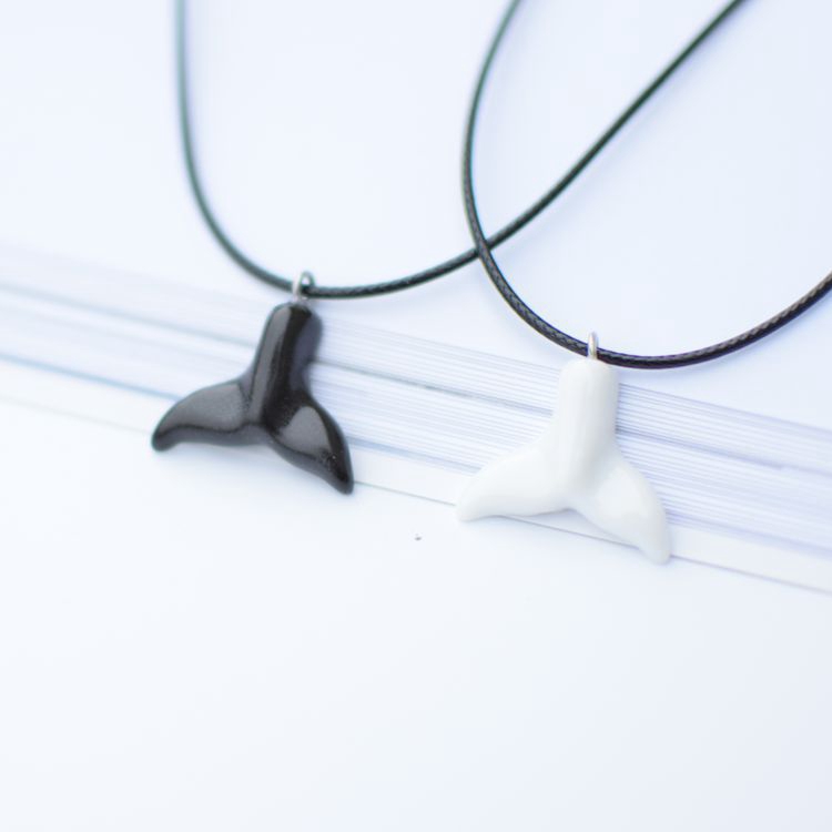 Dây Chuyền Mặt Hình Đuôi Cá Dễ Thương Cho Nữ