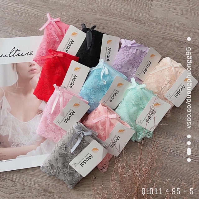 Quần lót nữ,Quần lót ren mềm mịn MS3808 (Hàng có size)