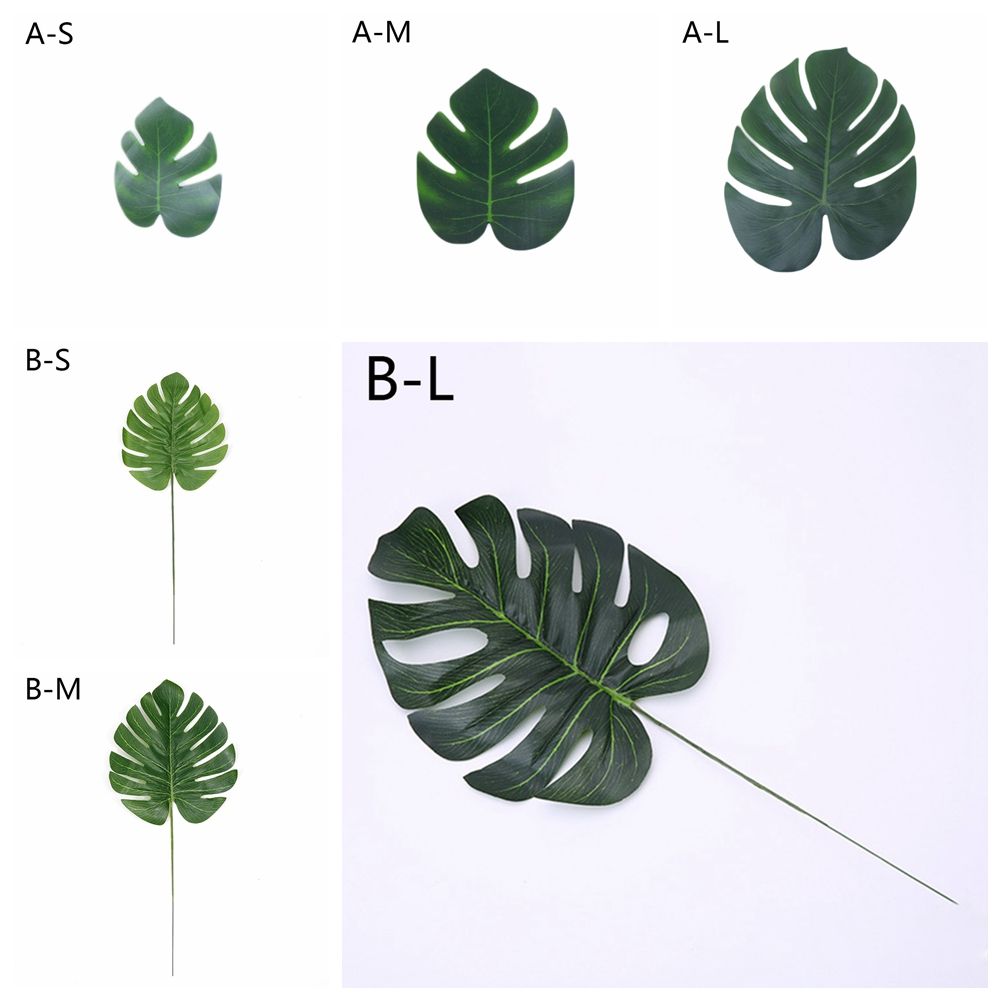 Bộ 12 Lá Cọ Giả Trang Trí Chất Lượng Cao