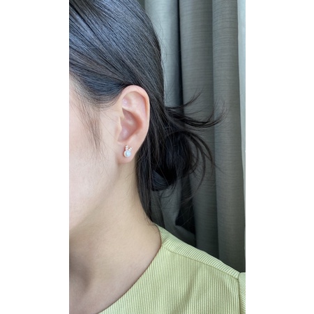Hoa tai thỏ xinh, bông tai thỏ hàn quốc
