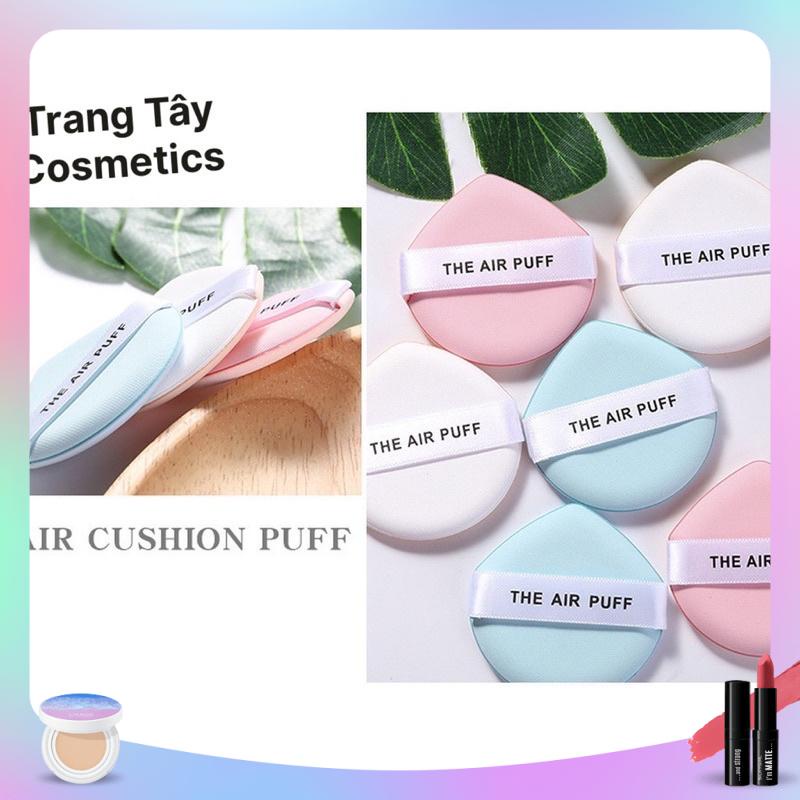 Bông mút trang điểm hình trái tim xinh xắn ( màu ngẫu nhiên)