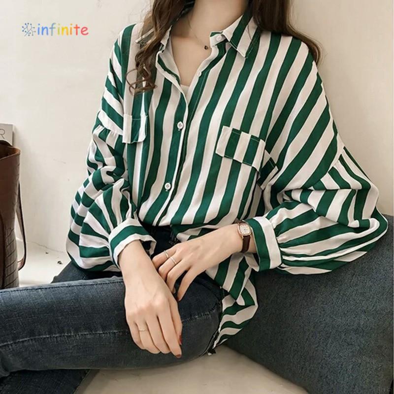 Áo sơ mi cổ tim tay dài phong cách công sở cho nữ