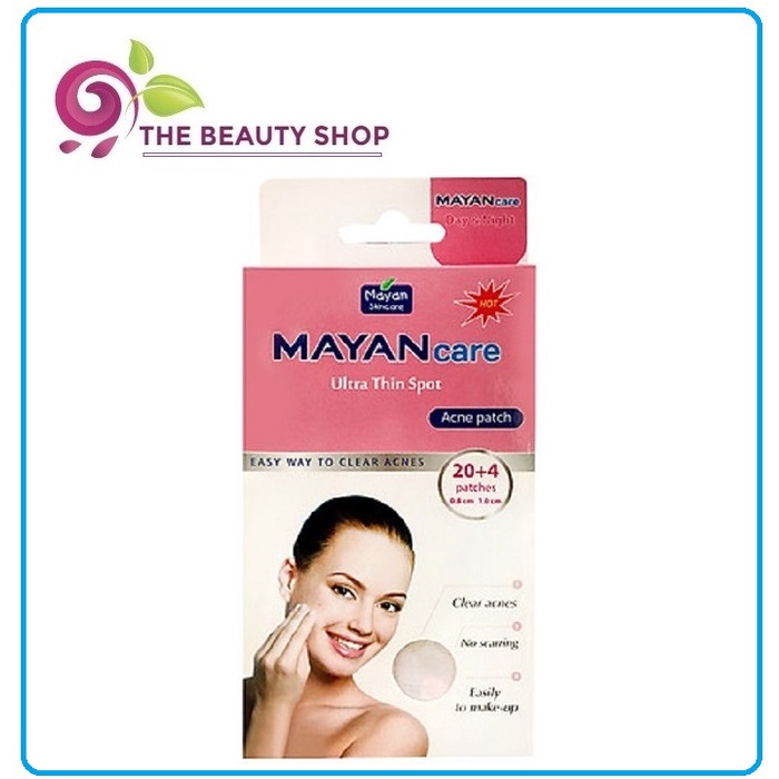 Miếng Dán giảm Mụn Mayan Care 20 Miếng (0.8cm)