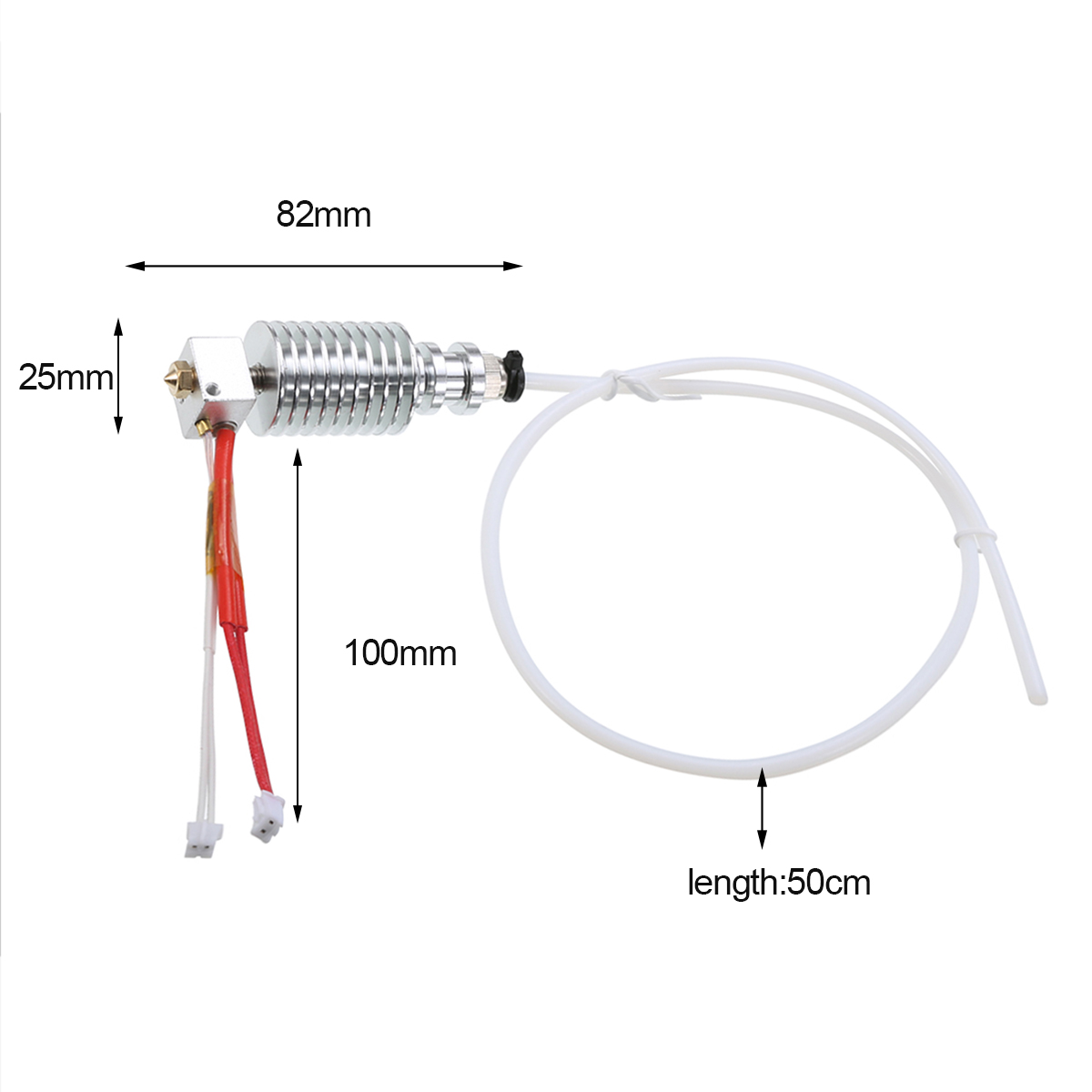 Đầu Phun V5 J-head 0.4mm / 1.75mm Cho Máy In 3d Anycubic I3 Mega