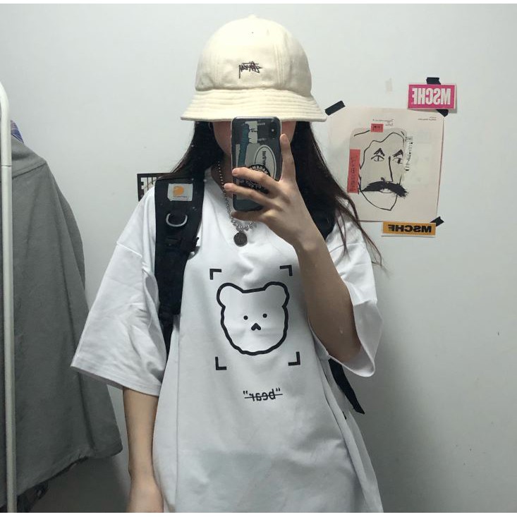 ÁO THUN, ÁO PHÔNG TAY LỠ UNISEX FORM RỘNG OVERSIZE M109
