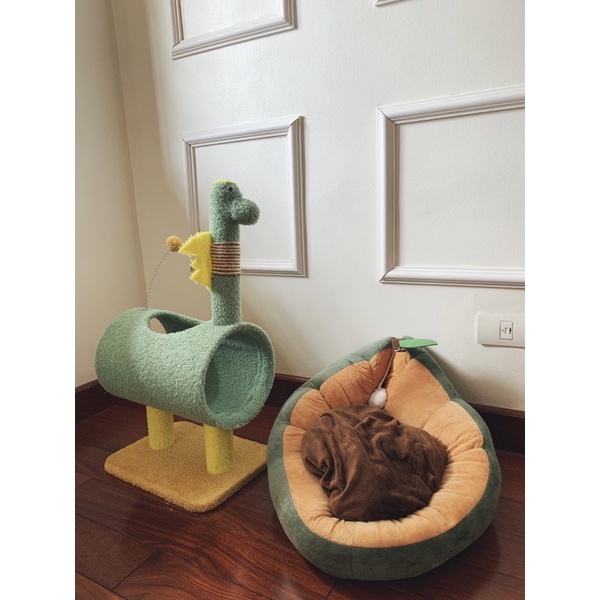 Cây cào móng hình khủng long/ cattree cho mèo khủng long BECHON