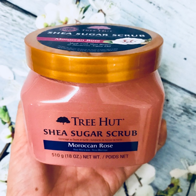 Tẩy tế bào chết body Tree Hut Shea Sugar Scrub