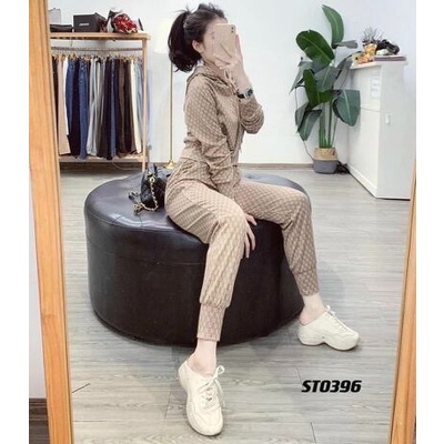 Sét bộ mũ GGGGG bo gấu nhiều màu