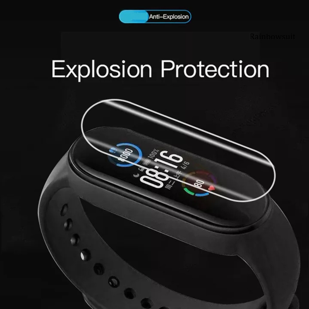 Set 3 kính cường lực cao cấp bảo vệ màn hình cho đồng hồ Xiaomi Mi Band 4 / 5 / 6