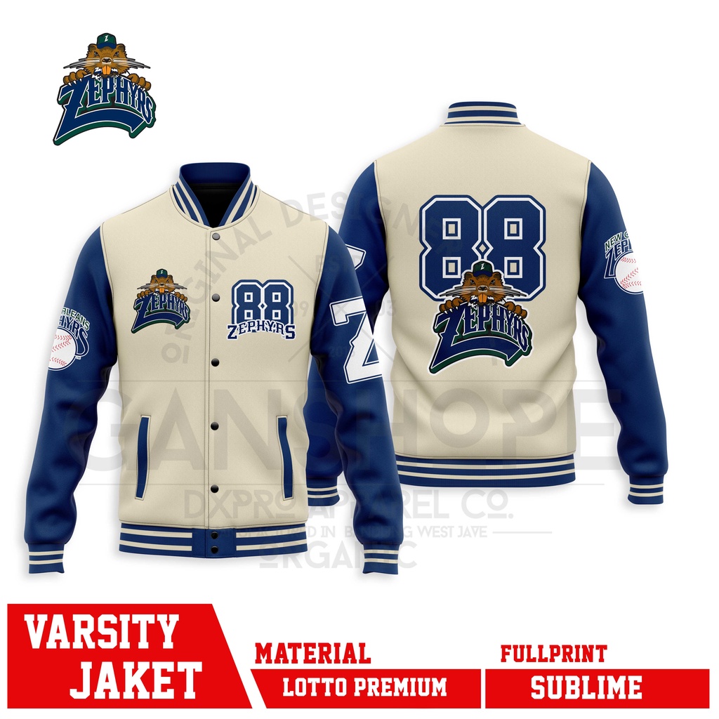 MLB Áo khoác bóng chày Unisex BASEBALL VARSITY