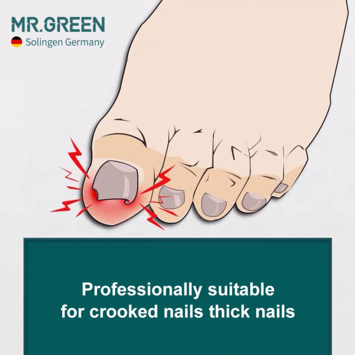 Kềm Cắt Móng Tay Bằng Thép Không Gỉ Cứng Chất Lượng Cao Mr.Green