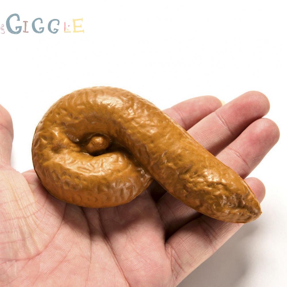 Realistic Shit Gift Funny Toys Fake Poop Piece Joke Tricky Toys Turd Mischief