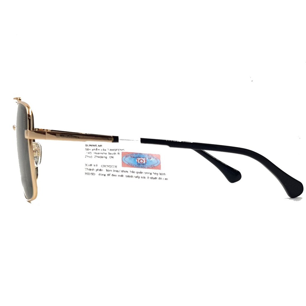 (Hàng chính hãng) Kính mát nam nữ Unisex Exfash EF79970 C07 màu sắc thời trang