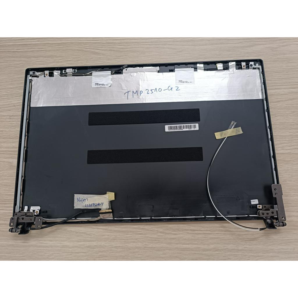 VỎ MẶT A DÀNH CHO LAPTOP ACER TMP459 TMP2510-G2 ĐEN NEW CÓ BẢN LỀ KÈM CÁP LCD