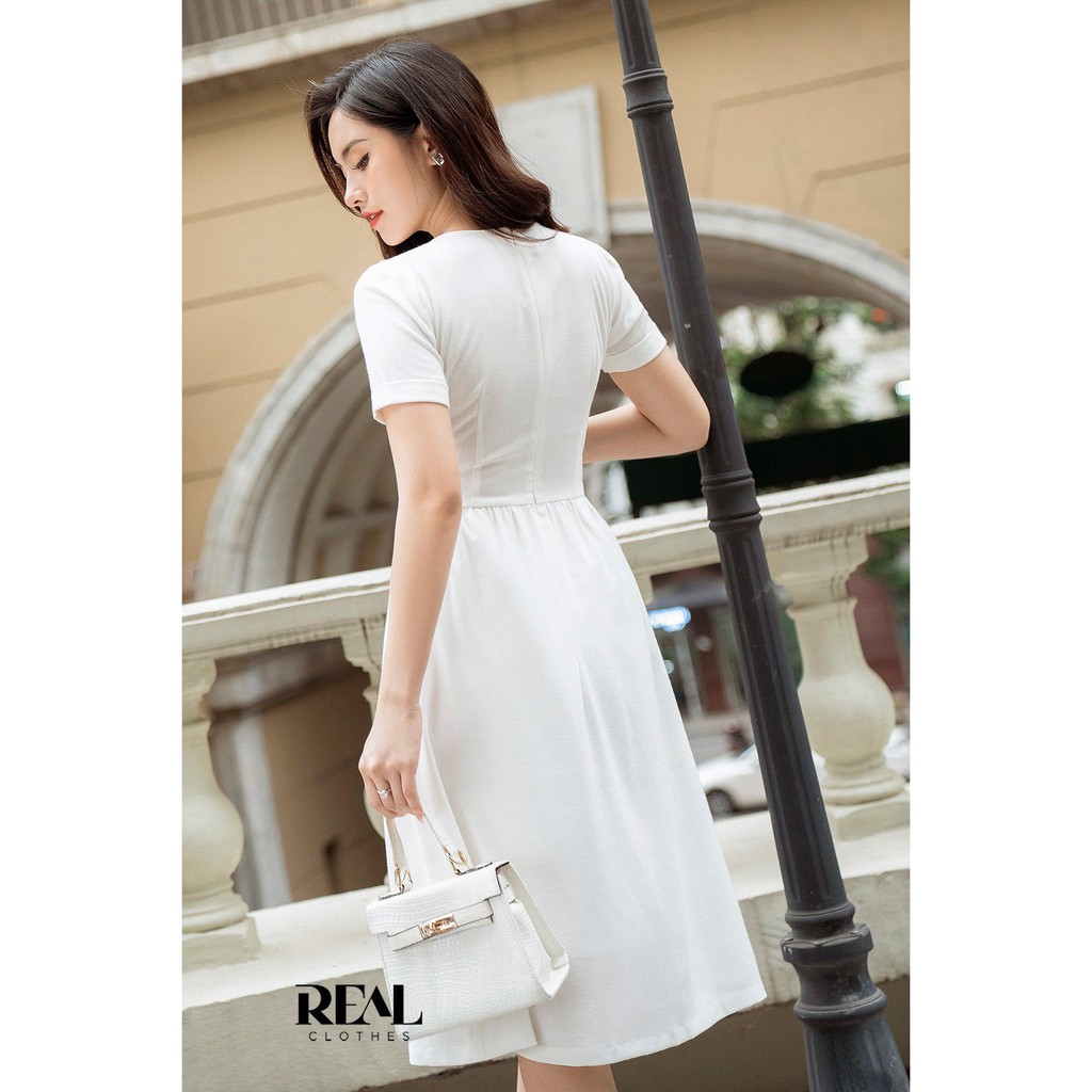Đầm Paris trắng_REAL