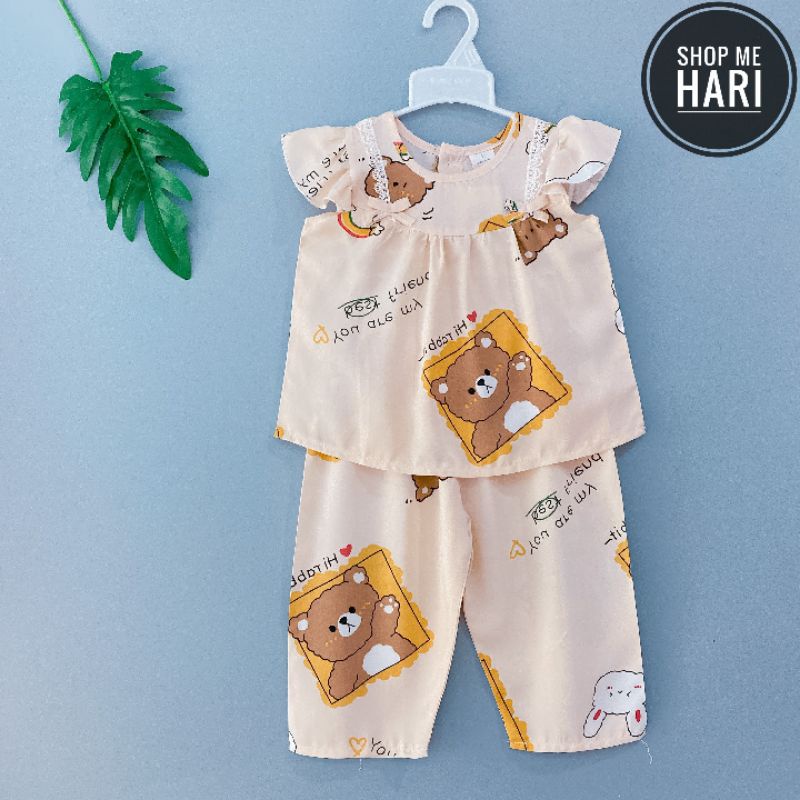 Bộ tole quần dài tay cánh tiên