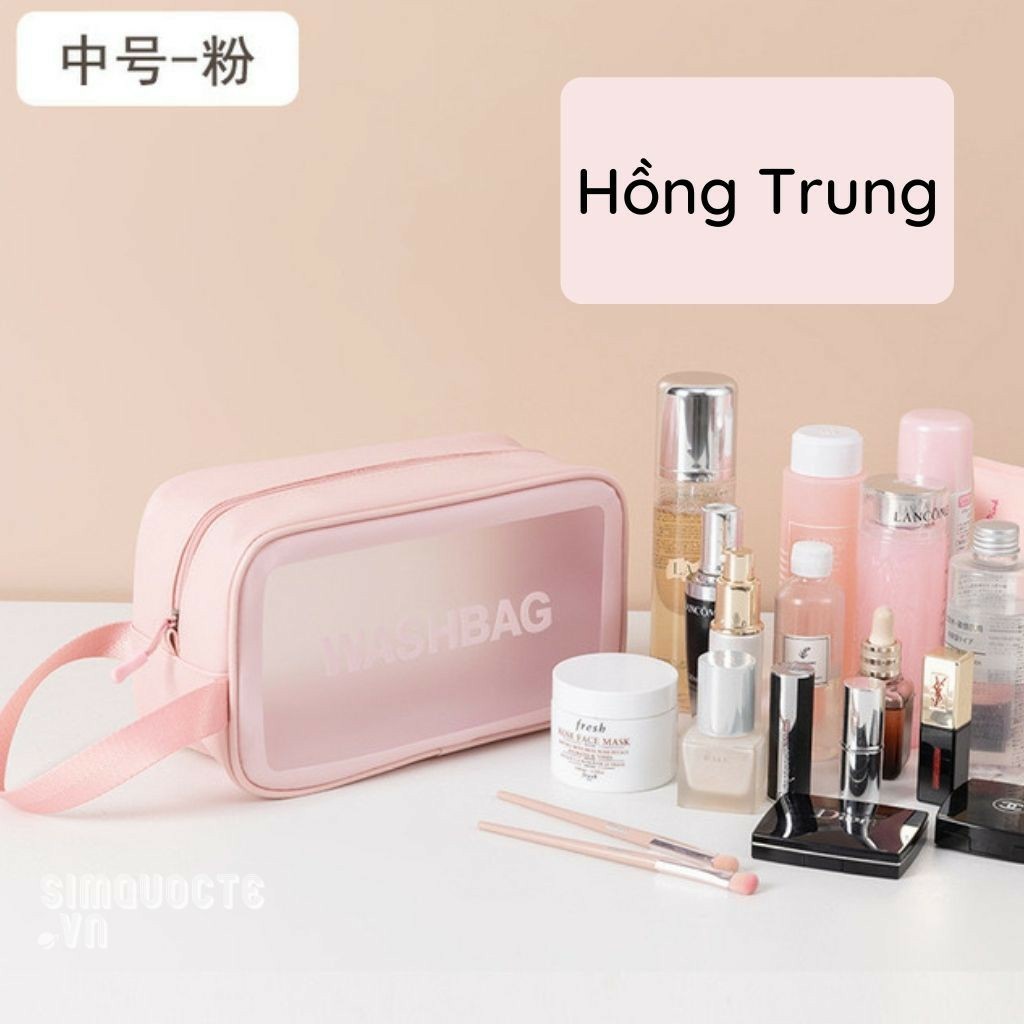 Túi đựng mỹ phẩm/ Đồ trang điểm du lịch chống thấm nước Washbag