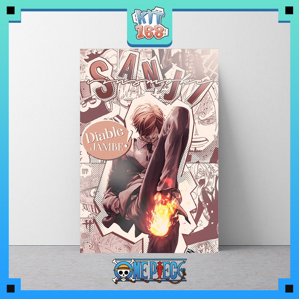 Poster Hình Hắc cước Sanji - One Piece (POSPIC-0079)