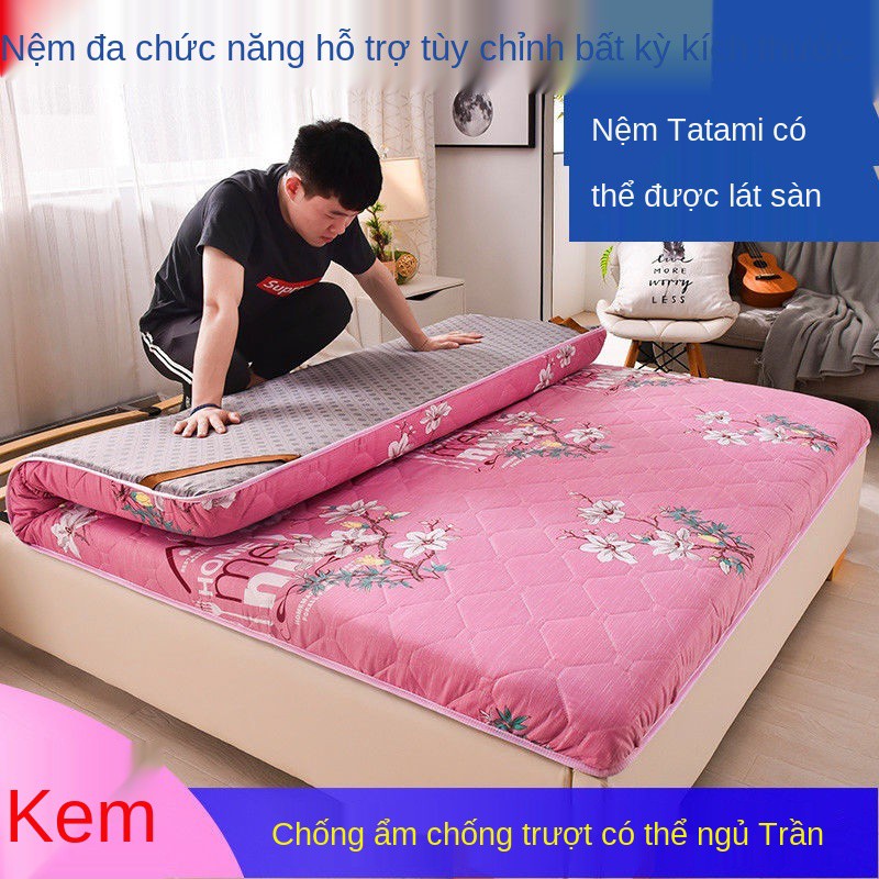 > Đệm xốp Mustela trải giường ngủ sàn thảm tatami cứng nệm ký túc xá mềm <