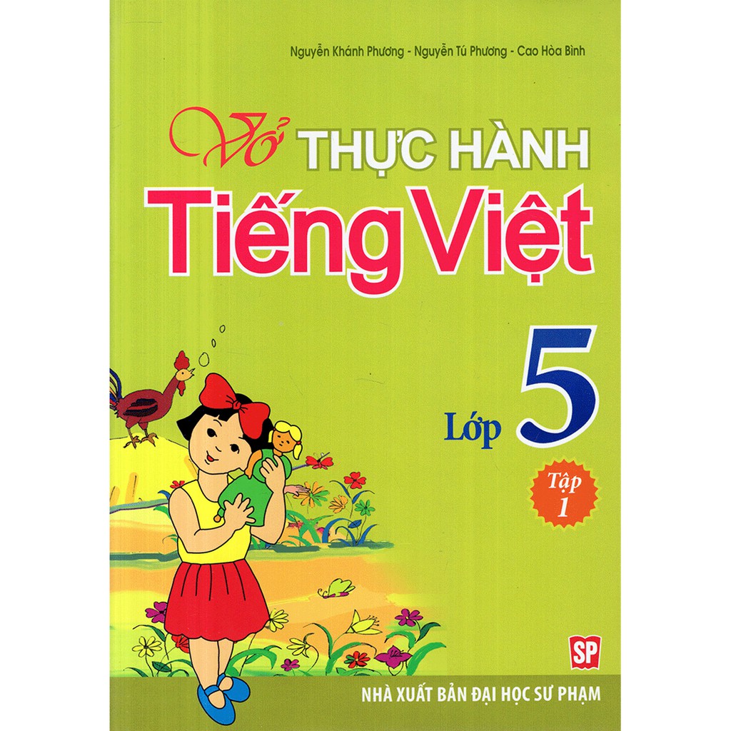 Sách - Vở Thực Hành Tiếng Việt Lớp 5 - Tập 1