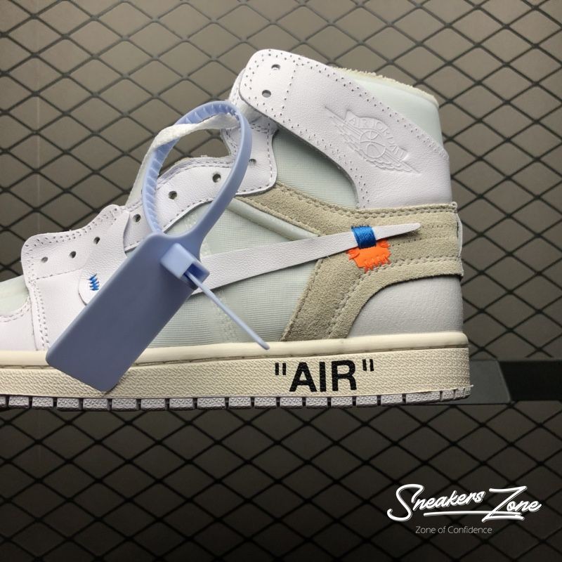 (FREESHIP+HỘP+QUÀ) Giày thể thao AIR JORDAN 1 OFF WHITE Retro High Full white full trắng