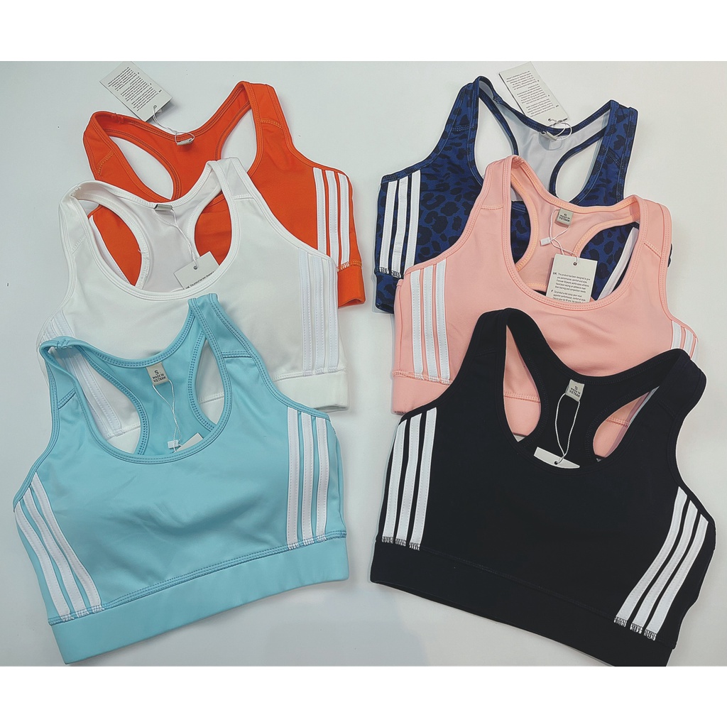 Áo Bra Tập Gym, Yoga Nữ 3 Sọc, Khóec Lưng Siêu Xinh