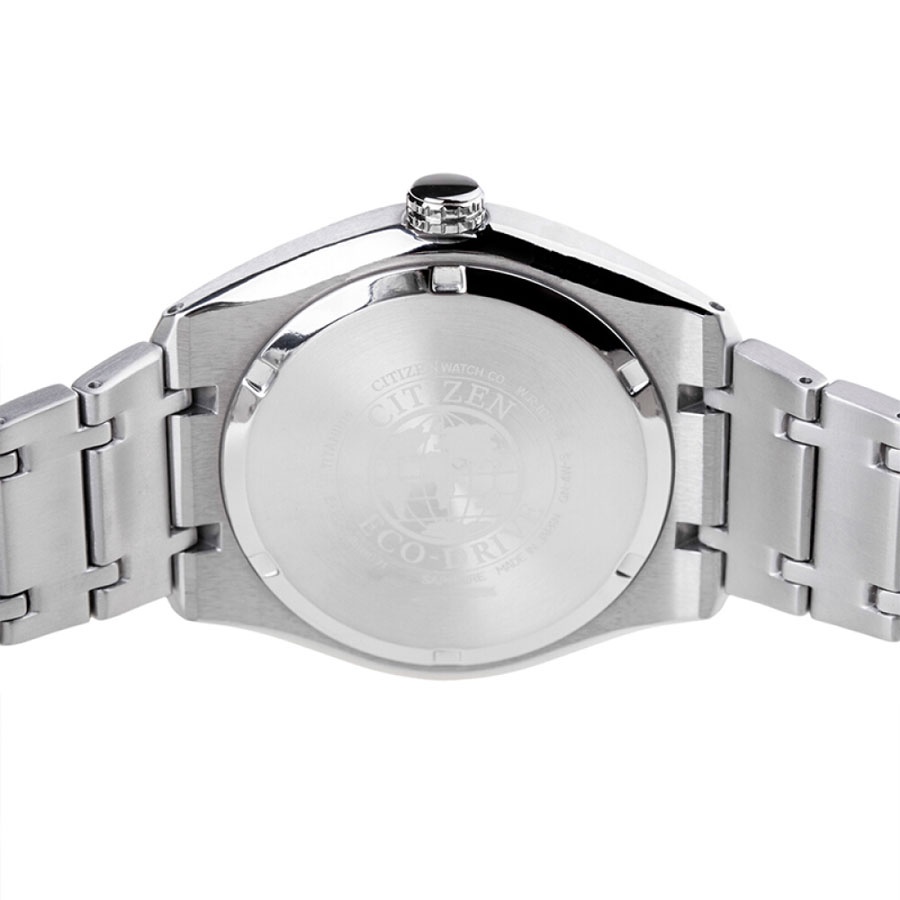 Đồng Hồ Nam Citizen Dây Titanium AW1241-54A - Mặt Trắng (Sapphire)