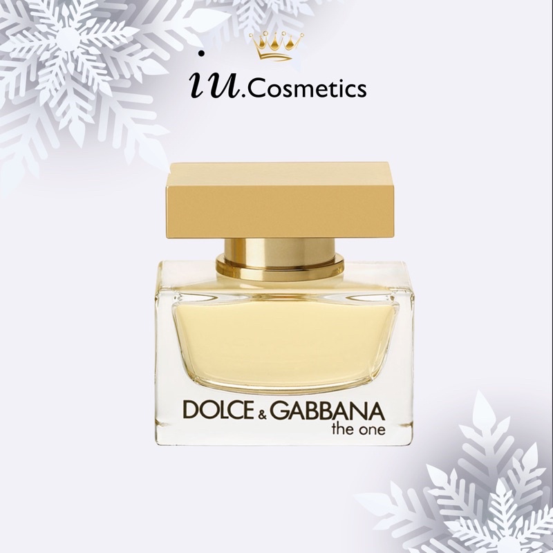 Nước hoa nữ The One dung tích 75ml - Dầu thơm hương quyến rũ ngọt dịu, đẳng cấp - iu.cosmetics