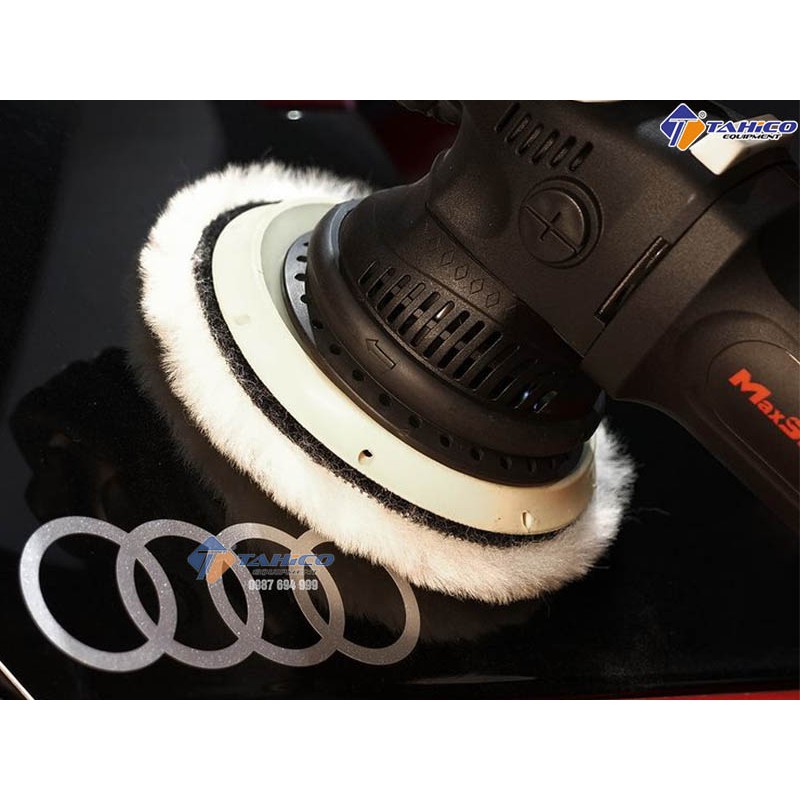 Phớt lông cừu xoắn đánh bóng 3 inch phá xước Wool Cutting Pad ⚡ CHÍNH HÃNG⚡