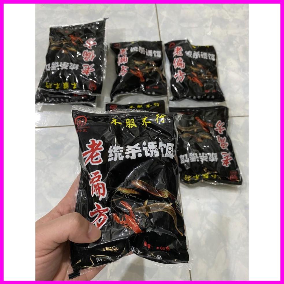 Mồi tôm cua cá lươn trạch 120g 1 gói