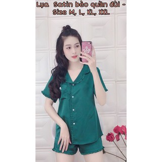 SET BỘ LỤA SATIN ĐÙI TRƠN BIG SIZE XXL (65-75KG)