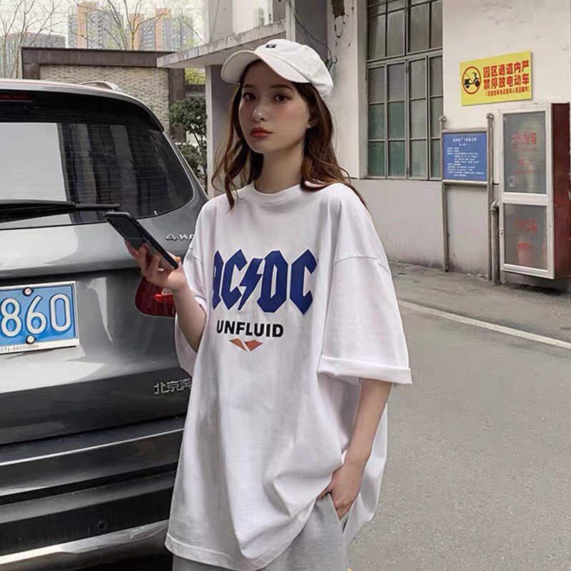 Áo thun tay lỡ 194SHOP vải coton dày dặn, co dãn, form rộng - UNFLUID
