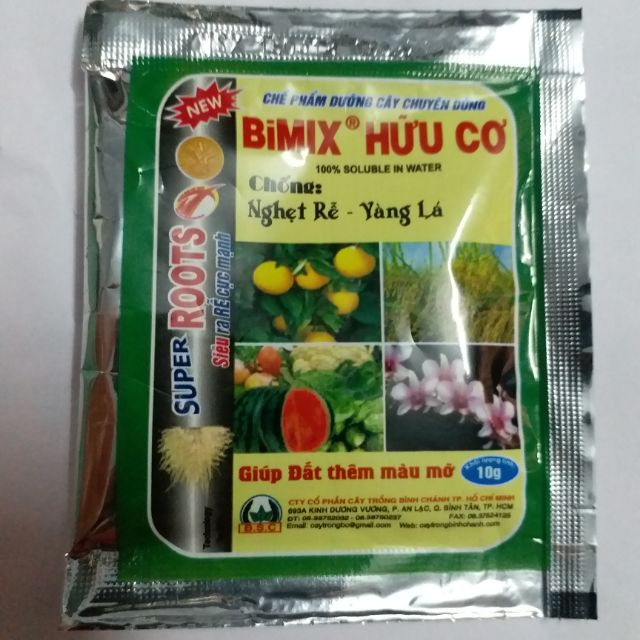 BIMIX HỮU CƠ_ KÍCH RỄ CỰC MẠNH.