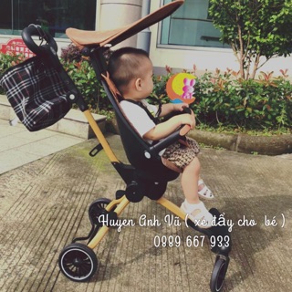 Xe đẩy v5 v3 baobaohao , xe đẩy du lịch 2 chiều gấp gọn