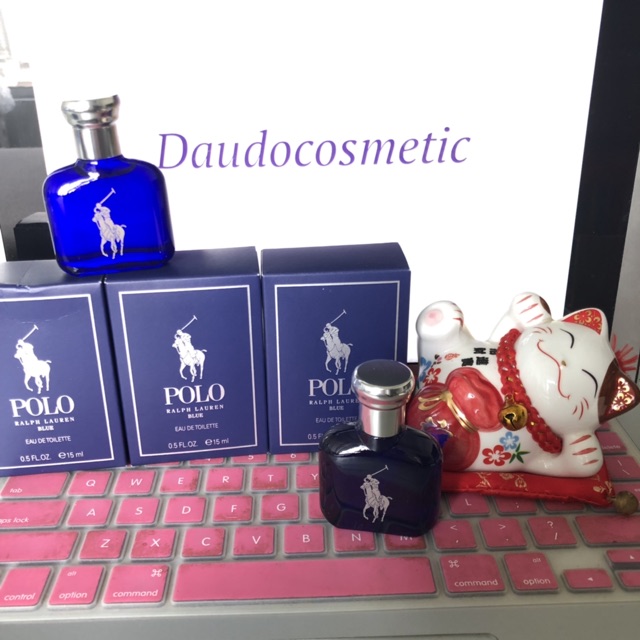 [ mini nam] Nước hoa Ralph Lauren Polo Blue Polo EDT 15ml | Thế Giới Skin Care