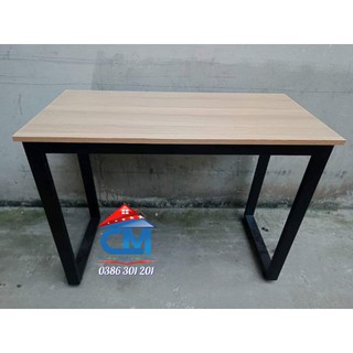 Bàn làm việc chân sắt chữ U - BÀN CHÂN GẤP GỌN