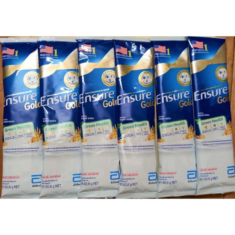 Combo 10 gói sữa Ensure Gold hương hạnh nhân(Date mới)