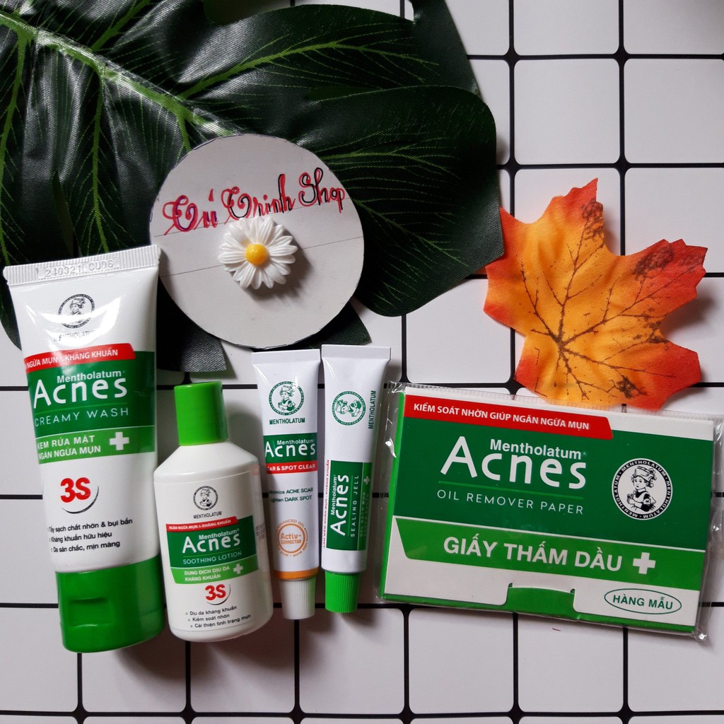 (HÀNG DÙNG THỬ) Combo 7 món Acnes chăm sóc da | BigBuy360 - bigbuy360.vn