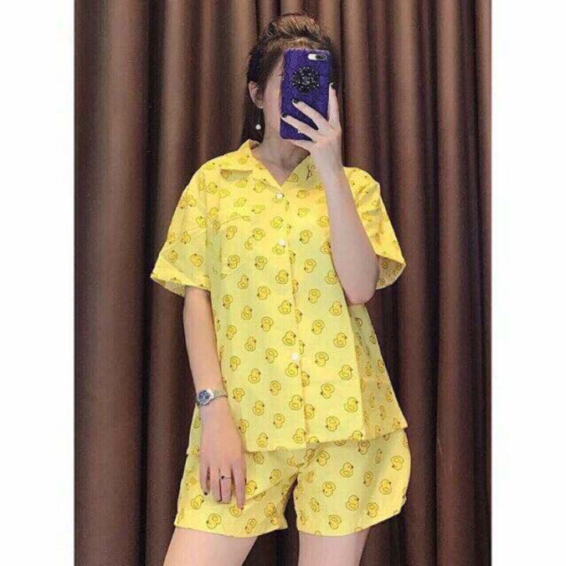 [Sỉ 5x,6x]Bộ ngủ Pizama cộc tay nhiều hình siêu đẹp | BigBuy360 - bigbuy360.vn